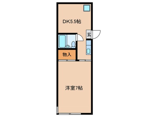 メゾン幸町堀尾の物件間取画像